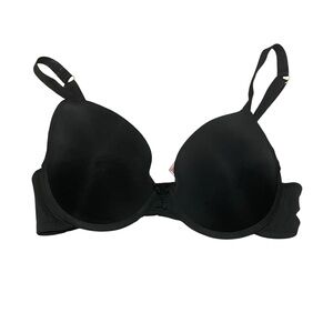 Juicy Couture Black Push Up Women's Bra Size 34B GUC